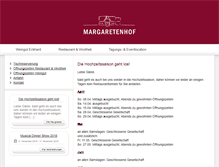 Tablet Screenshot of margaretenhof.info