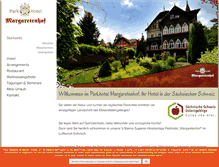 Tablet Screenshot of margaretenhof.de